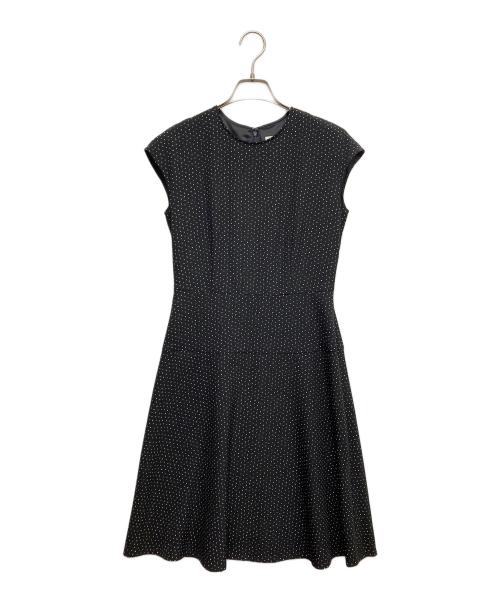 23区（ニジュウサンク）23区 (ニジュウサンク) ノースリーブワンピース ブラック サイズ:32の古着・服飾アイテム