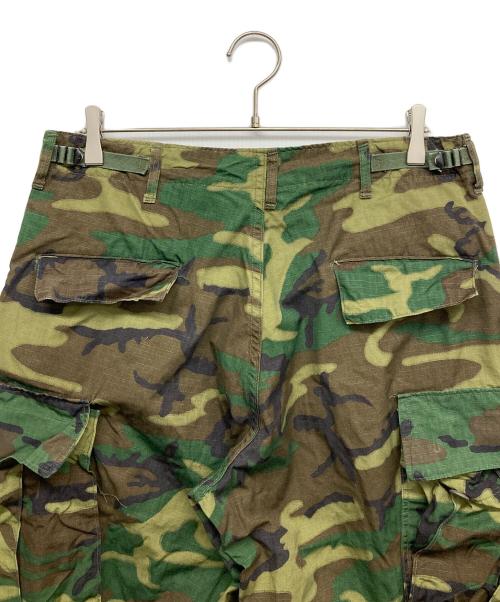 US ARMY（ユーエスアーミー）US ARMY (ユーエスアーミー) 60ｓ 4thカモ柄ャングルファティーグパンツ グリーン サイズ:MEDIUM LONGの古着・服飾アイテム