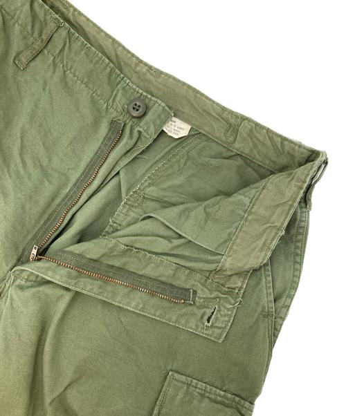 US ARMY（ユーエスアーミー）US ARMY (ユーエスアーミー) 60s 4thジャングルファティーグパンツ グリーン サイズ:LONG MEDIUMの古着・服飾アイテム