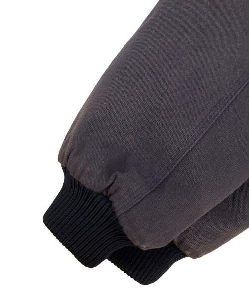 Tri Mountain（トライマウンテン）TRI MOUNTAIN (トライマウンテン) ダック地パーカージャケット ブラック サイズ:ＸＬ　の古着・服飾アイテム