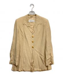 MaxMara（マックスマーラ）の古着「テーラードジャケット」｜ベージュ