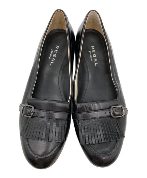 REGAL（リーガル）REGAL (リーガル) タッセルローファー ブラック サイズ:23の古着・服飾アイテム