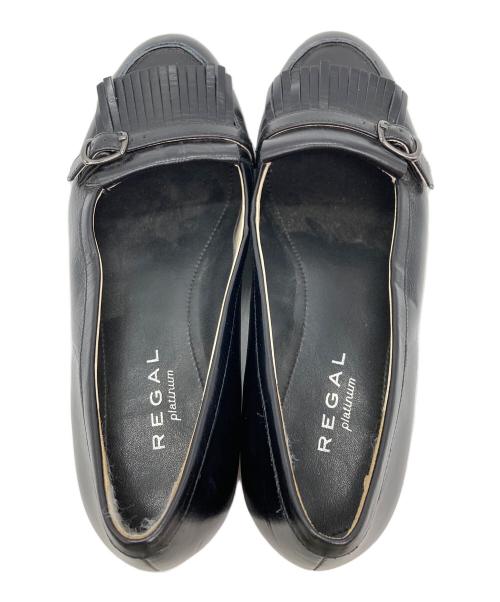 REGAL（リーガル）REGAL (リーガル) タッセルローファー ブラック サイズ:23の古着・服飾アイテム