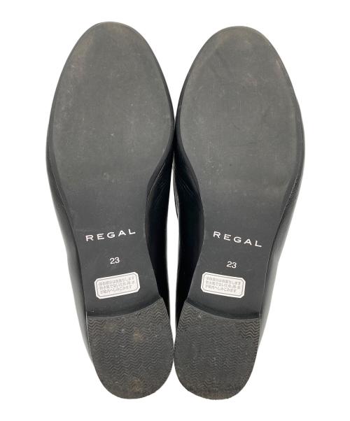 REGAL（リーガル）REGAL (リーガル) タッセルローファー ブラック サイズ:23の古着・服飾アイテム