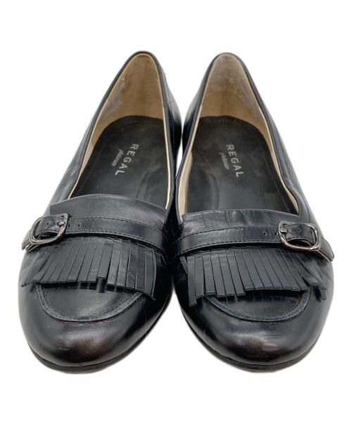 REGAL（リーガル）REGAL (リーガル) タッセルローファー ブラック サイズ:23の古着・服飾アイテム