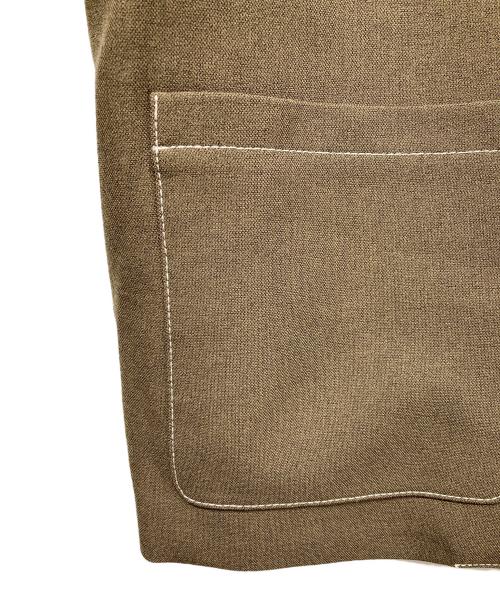 anuke（アンヌーク）anuke (アンヌーク) Heather Short Jacket グリーン サイズ:38の古着・服飾アイテム