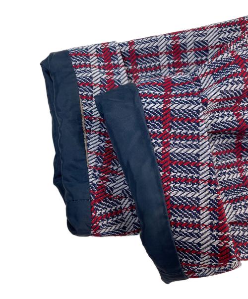 古着（フルギ）古着 (フルギ) チェックジャケット レッド サイズ:サイズ表記なしの古着・服飾アイテム
