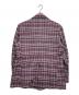 古着 (フルギ) チェックジャケット レッド サイズ:サイズ表記なし：4000円