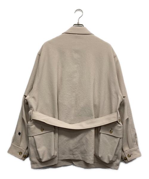 DAIWA PIER39（ダイワ ピア39）DAIWA PIER39 (ダイワ ピア39) TECH BELTED GUNSHOOTING JACKET ベージュ サイズ:Lの古着・服飾アイテム