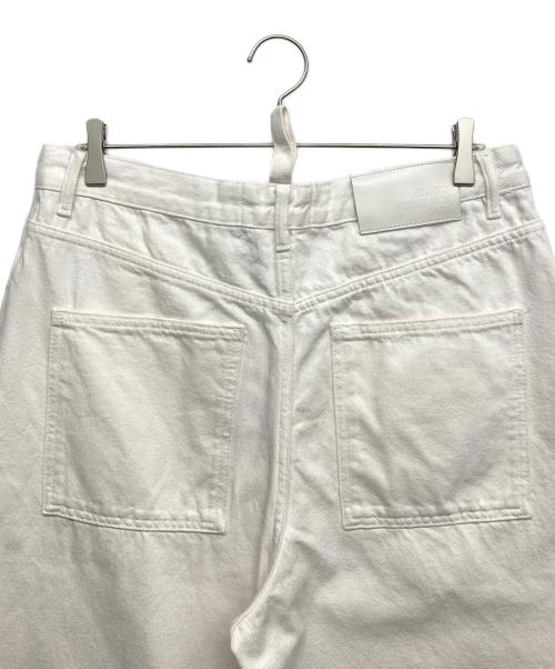 STUDIO NICHOLSON（スタジオ ニコルソン）STUDIO NICHOLSON (スタジオ ニコルソン) ZARA (ザラ) デニムパンツ ホワイト サイズ:USA32の古着・服飾アイテム
