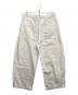 STUDIO NICHOLSON (スタジオ ニコルソン) ZARA (ザラ) デニムパンツ ホワイト サイズ:USA32：6000円