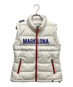 MARK&LONAマークアンドロナ）の古着「ゴルフウェア(トップス)」｜ホワイト