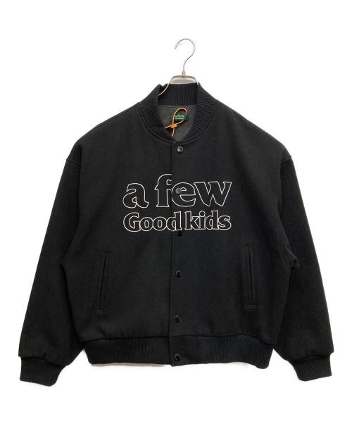 A FEW GOOD KIDS（アフューグッドキッズ）A FEW GOOD KIDS (アフューグッドキッズ) スタジャン ブラック サイズ:Ｌの古着・服飾アイテム