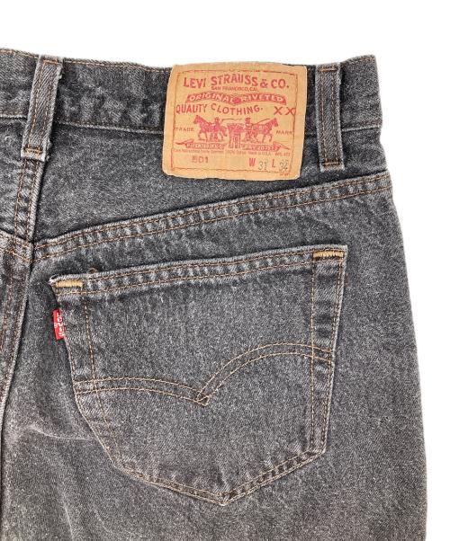 LEVI'S（リーバイス）LEVI'S (リーバイス) 先染め501デニムパンツ ブラック サイズ:W31の古着・服飾アイテム