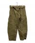 French Army (フレンチアーミー) 40ｓ前期型M-35モーターサイクルパンツ グリーン サイズ:記載無：45000円