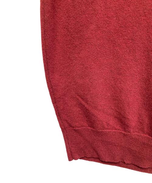 PENDLETON（ペンドルトン）PENDLETON (ペンドルトン) カシミヤニットベスト レッド サイズ:Lの古着・服飾アイテム