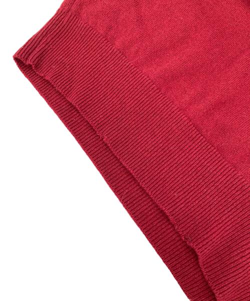 PENDLETON（ペンドルトン）PENDLETON (ペンドルトン) カシミヤニットベスト レッド サイズ:Lの古着・服飾アイテム