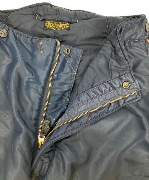 U.S.ARMY AIR FORCE（ユーエスアーミー エア フォース）U.S.ARMY AIR FORCE (ユーエスアーミー エア フォース) F-1A フライトパンツ ネイビー サイズ:34の古着・服飾アイテム