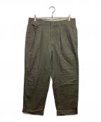 BROOKS BROTHERSブルックスブラザーズ）の古着「80‘ｓツータックパンツ」｜ブラウン