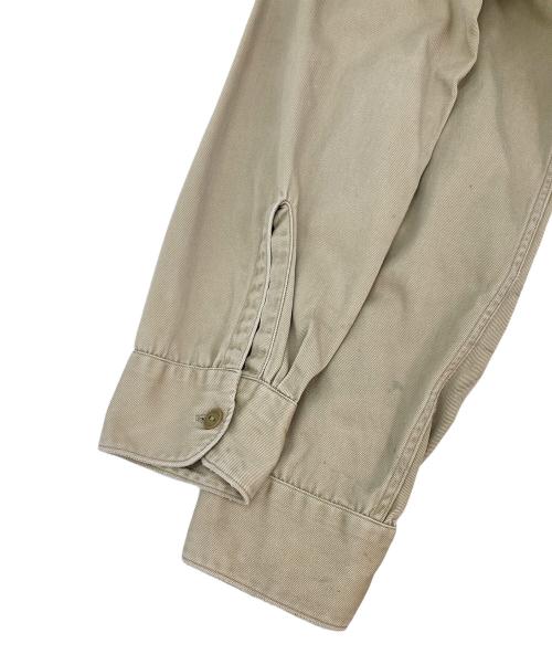 Sears（シアーズ）Sears (シアーズ) 60‘ｓコットンツイルワークシャツ ベージュ サイズ:15Mの古着・服飾アイテム