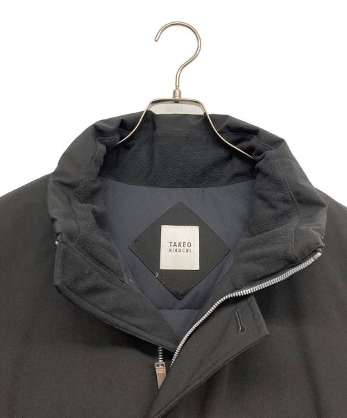 TAKEO KIKUCHI（タケオキクチ）TAKEO KIKUCHI (タケオキクチ) 河田フェザーダウンブルゾン ブラック サイズ:3の古着・服飾アイテム