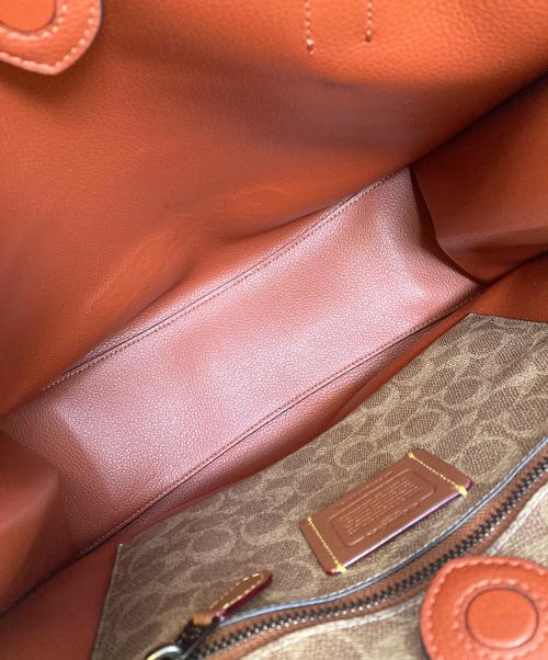 COACH（コーチ）COACH (コーチ) リレー トートバッグ グリーンの古着・服飾アイテム