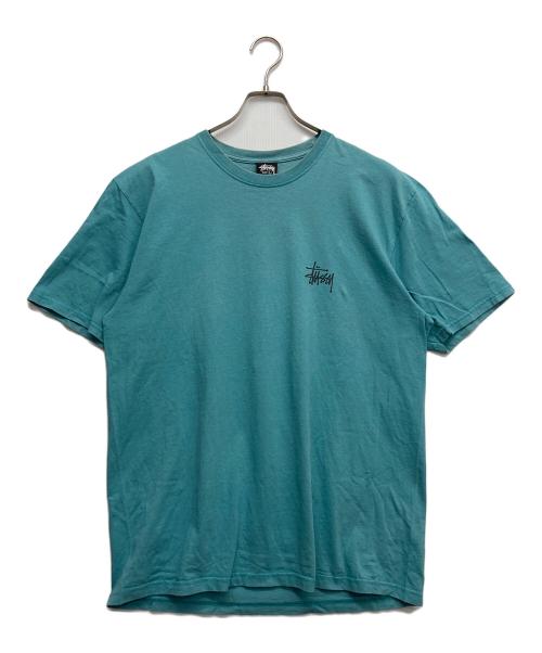 stussy（ステューシー）stussy (ステューシー) sunsetプリントTシャツ グリーン サイズ:Lの古着・服飾アイテム