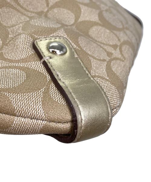 COACH（コーチ）COACH (コーチ) ショルダーバッグ ベージュの古着・服飾アイテム