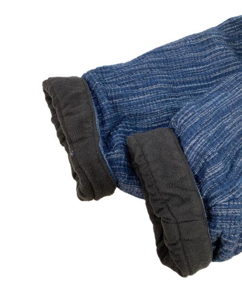 Porter Classic（ポータークラシック）Porter Classic (ポータークラシック) KASURI CHINESE JACKET ブルー サイズ:2の古着・服飾アイテム