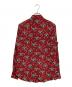 Saint Laurent Paris (サンローランパリ) ラジオ柄シャツ レッド サイズ:37：25000円