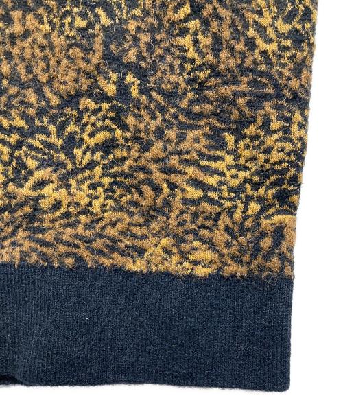 Saint Laurent Paris（サンローランパリ）Saint Laurent Paris (サンローランパリ) レオパードニット ブラウン サイズ:XLの古着・服飾アイテム