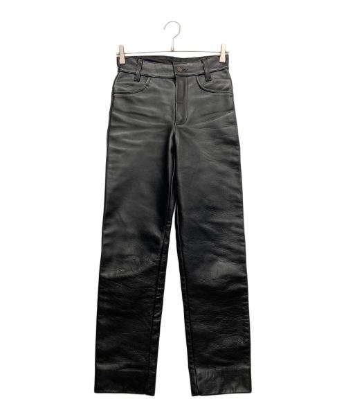 VANSON（バンソン）VANSON (バンソン) レザーパンツ ブラック サイズ:28の古着・服飾アイテム