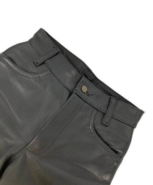 VANSON（バンソン）VANSON (バンソン) レザーパンツ ブラック サイズ:28の古着・服飾アイテム