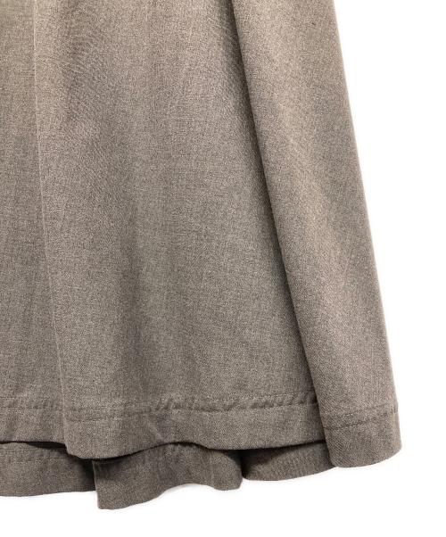GRAMICCI（グラミチ）GRAMICCI (グラミチ) BEAMS BOY (ビームスボーイ) 別注ギャバロングスカート グレー サイズ:Fの古着・服飾アイテム