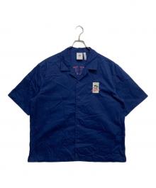 adidas（アディダス）の古着「半袖シャツ」｜ブルー