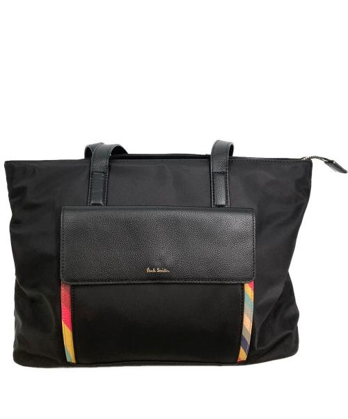 PAUL SMITH（ポールスミス）Paul Smith (ポールスミス) トートバッグ ブラックの古着・服飾アイテム