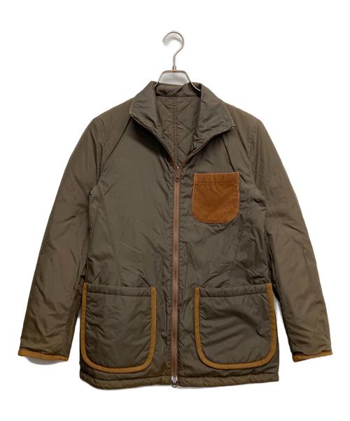 TAKEO KIKUCHI（タケオキクチ）TAKEO KIKUCHI (タケオキクチ) 中綿ジャケット ブラウン サイズ:2の古着・服飾アイテム