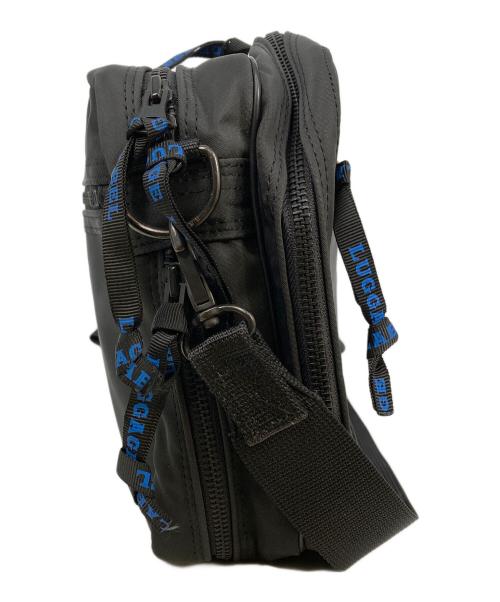 LUGGAGE LABEL（ラゲッジ レーベル）LUGGAGE LABEL (ラゲッジ レーベル) ショルダーバッグ ブラックの古着・服飾アイテム