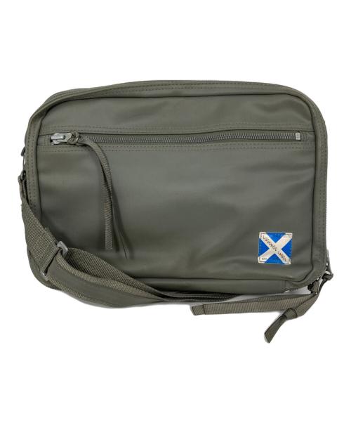 LUGGAGE LABEL（ラゲッジ レーベル）LUGGAGE LABEL (ラゲッジ レーベル) ショルダーバッグ カーキの古着・服飾アイテム