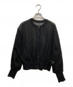 BEAUTY&YOUTHビューティーアンドユース）の古着「薄手カーディガン」｜ブラック