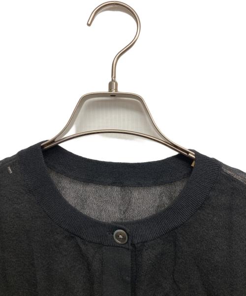 BEAUTY&YOUTH（ビューティーアンドユース）BEAUTY&YOUTH (ビューティーアンドユース) 薄手カーディガン ブラック サイズ:FREEの古着・服飾アイテム