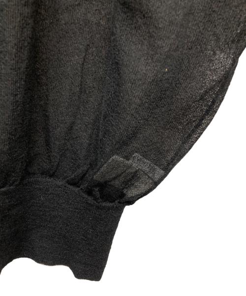 BEAUTY&YOUTH（ビューティーアンドユース）BEAUTY&YOUTH (ビューティーアンドユース) 薄手カーディガン ブラック サイズ:FREEの古着・服飾アイテム