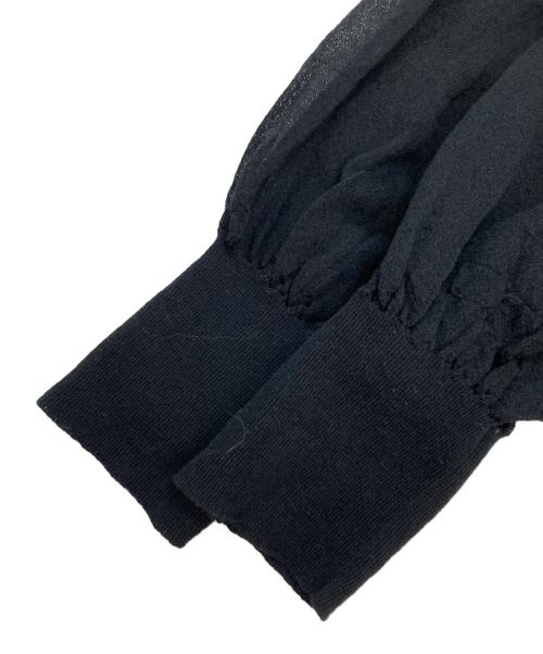 BEAUTY&YOUTH（ビューティーアンドユース）BEAUTY&YOUTH (ビューティーアンドユース) 薄手カーディガン ブラック サイズ:FREEの古着・服飾アイテム