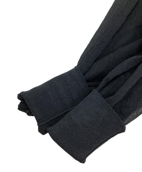 BEAUTY&YOUTH（ビューティーアンドユース）BEAUTY&YOUTH (ビューティーアンドユース) 薄手カーディガン ブラック サイズ:FREEの古着・服飾アイテム