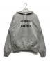 THE BLACK EYE PATCH（ブラックアイパッチ）の古着「ADVISORY LABEL HOODIEプリントパーカー」｜グレー