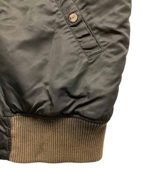 ALPHA（アルファ）ALPHA (アルファ) MA-1ブルゾン ブラック サイズ:MEDIUMの古着・服飾アイテム