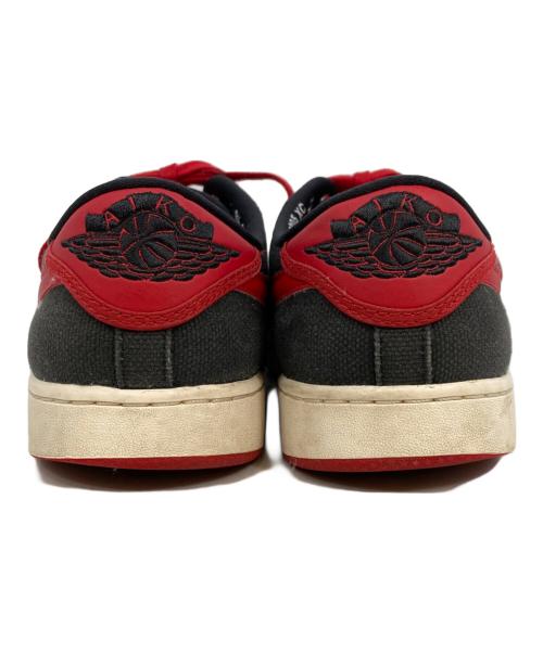 NIKE（ナイキ）NIKE (ナイキ) エアジョーダン1 ロー KO レッド サイズ:27.5の古着・服飾アイテム