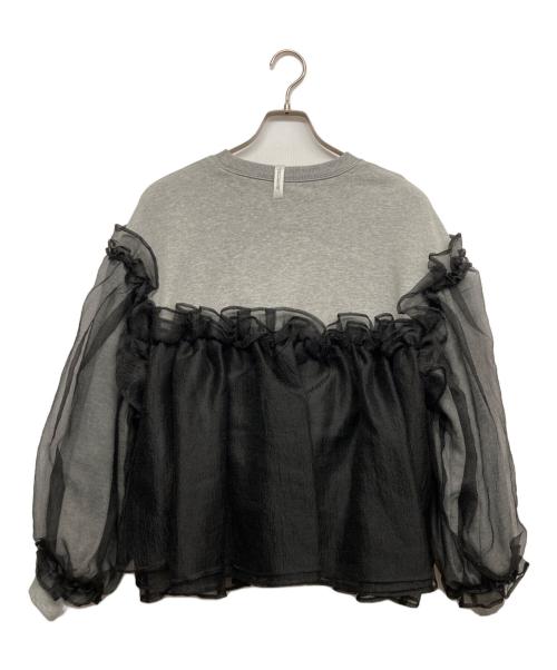 Bibiy.（ビビィ）Bibiy. (ビビィ) 切替スウェット グレー サイズ:Fの古着・服飾アイテム