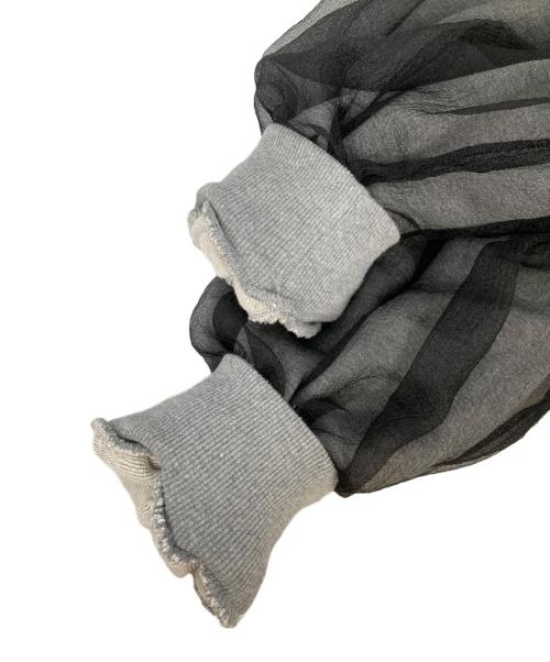 Bibiy.（ビビィ）Bibiy. (ビビィ) 切替スウェット グレー サイズ:Fの古着・服飾アイテム