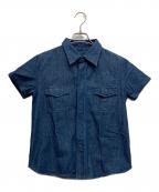 A.P.C.アーペーセー）の古着「デニム半袖シャツ」｜インディゴ